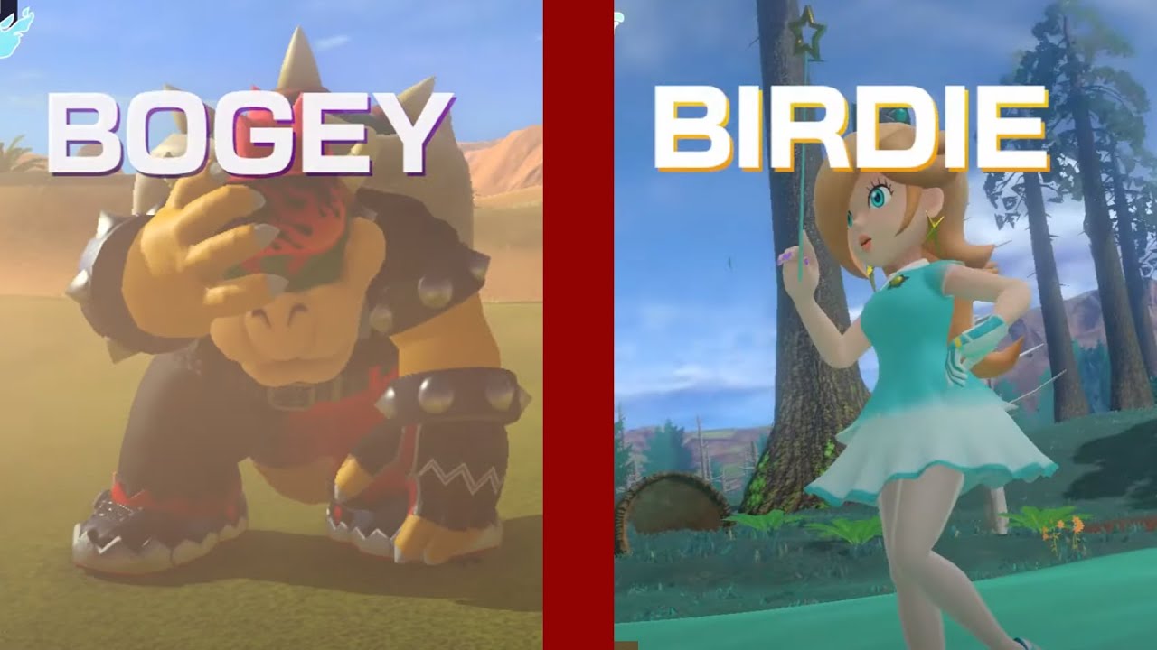 Noob vs. Pro |  Mario Golf: Super Rush