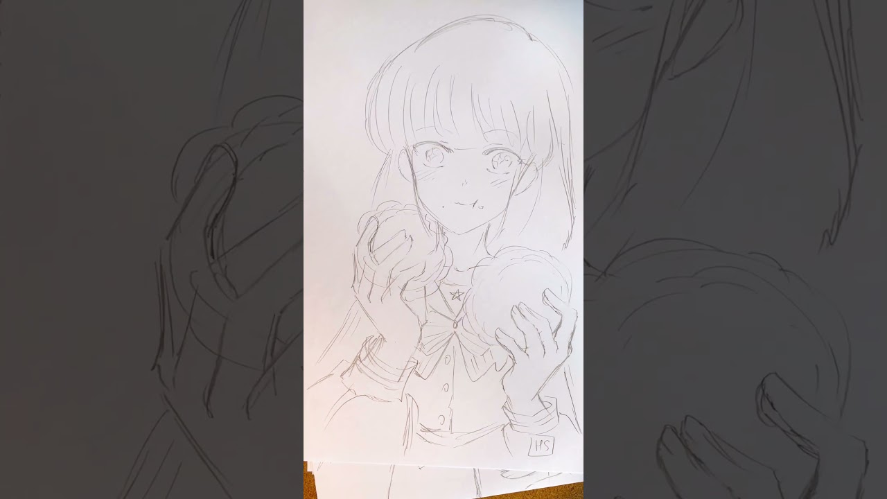 Часть 1я - ЭСКИЗЫ Сейлоров  #такарисует #Открытки #Акварель #takashiro #hs #card  #такаширо #art