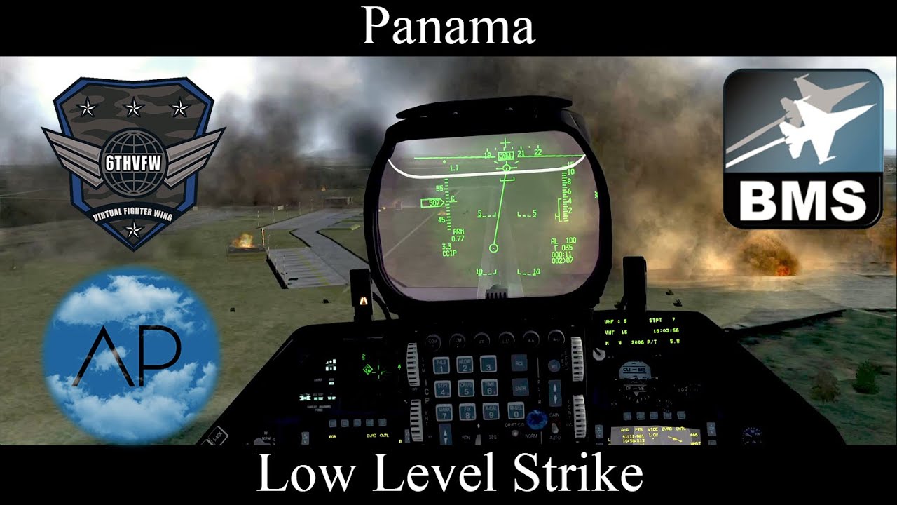 Falcon BMS - 669VFS - Smooth Low Level OCA Strike