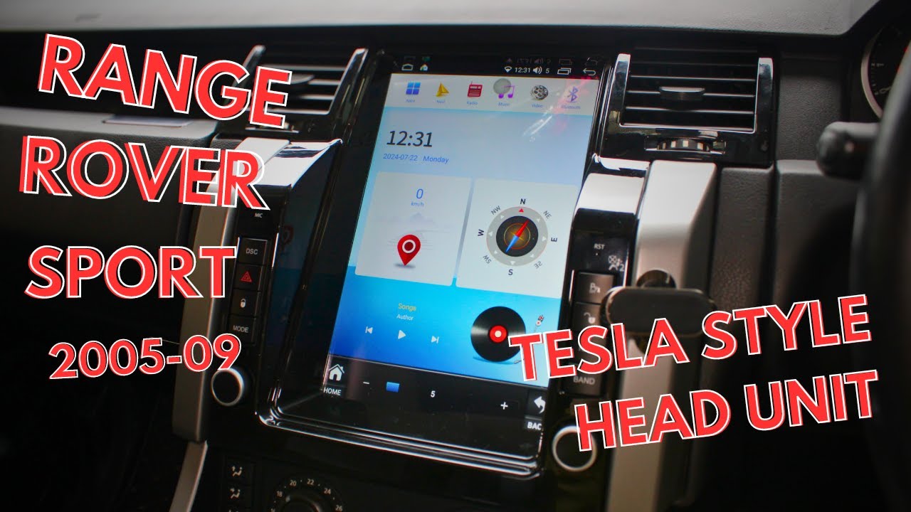 Range Rover Sport | 2005-09 | Tesla Style Android Head Unit