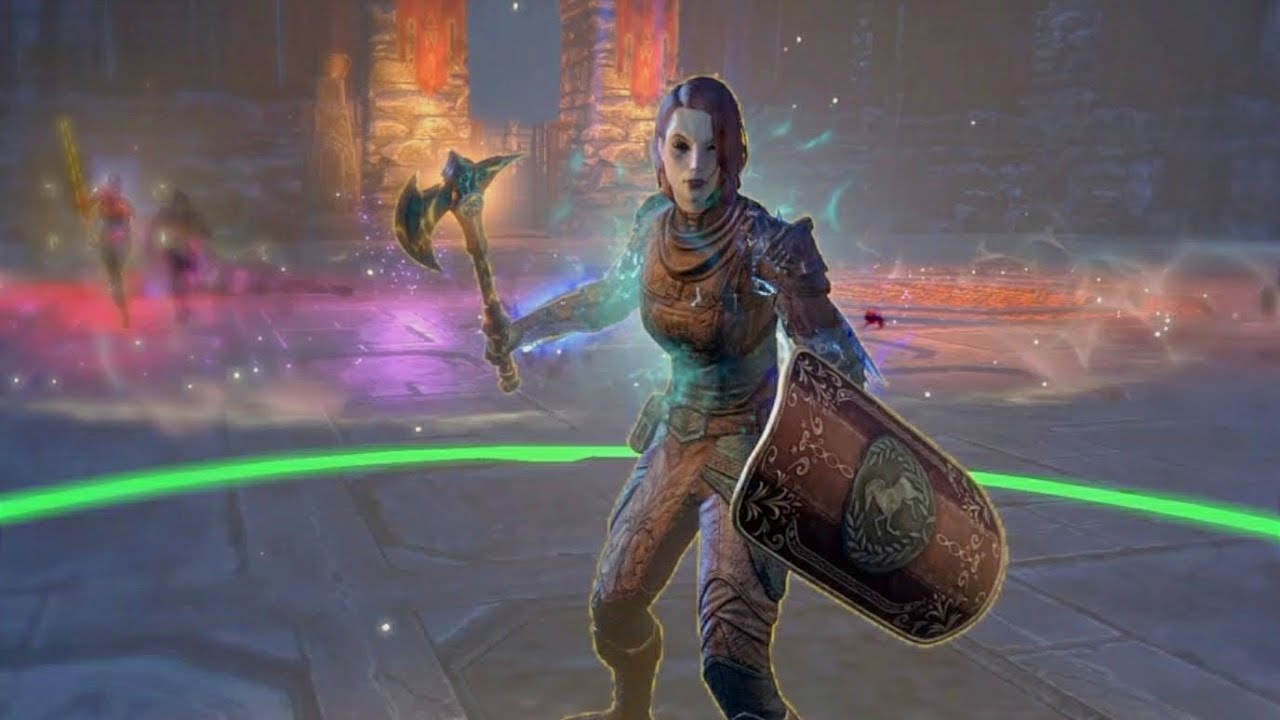 Oathsworn Pit Trifecta (Oathsworn) - Warden Tank - Hardmode, Speedrun, No Death - ESO - PS4