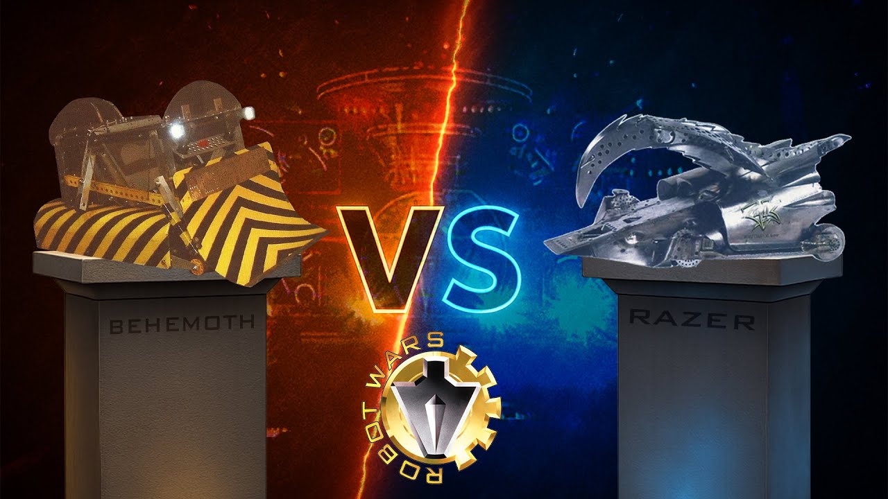 BEHEMOTH VS RAZER | Robot Wars HD