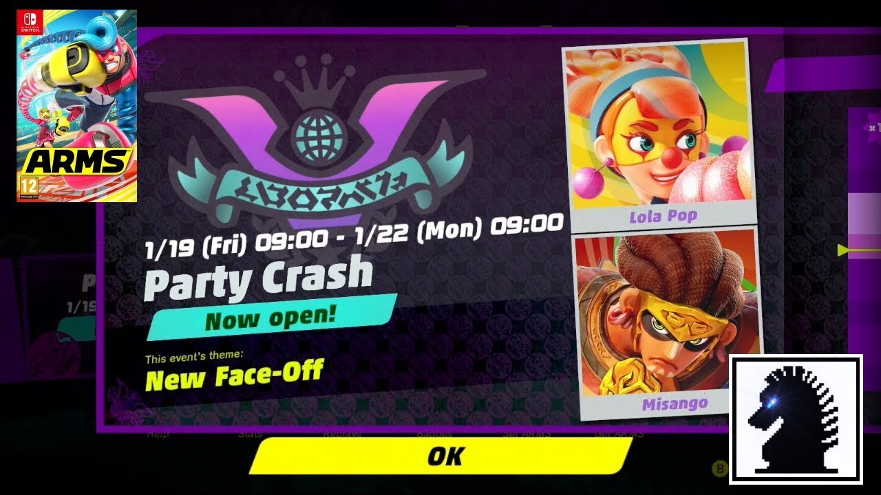 NS ARMS - The 4th Party Crash - New Face-Off: Lola Pop vs Misango