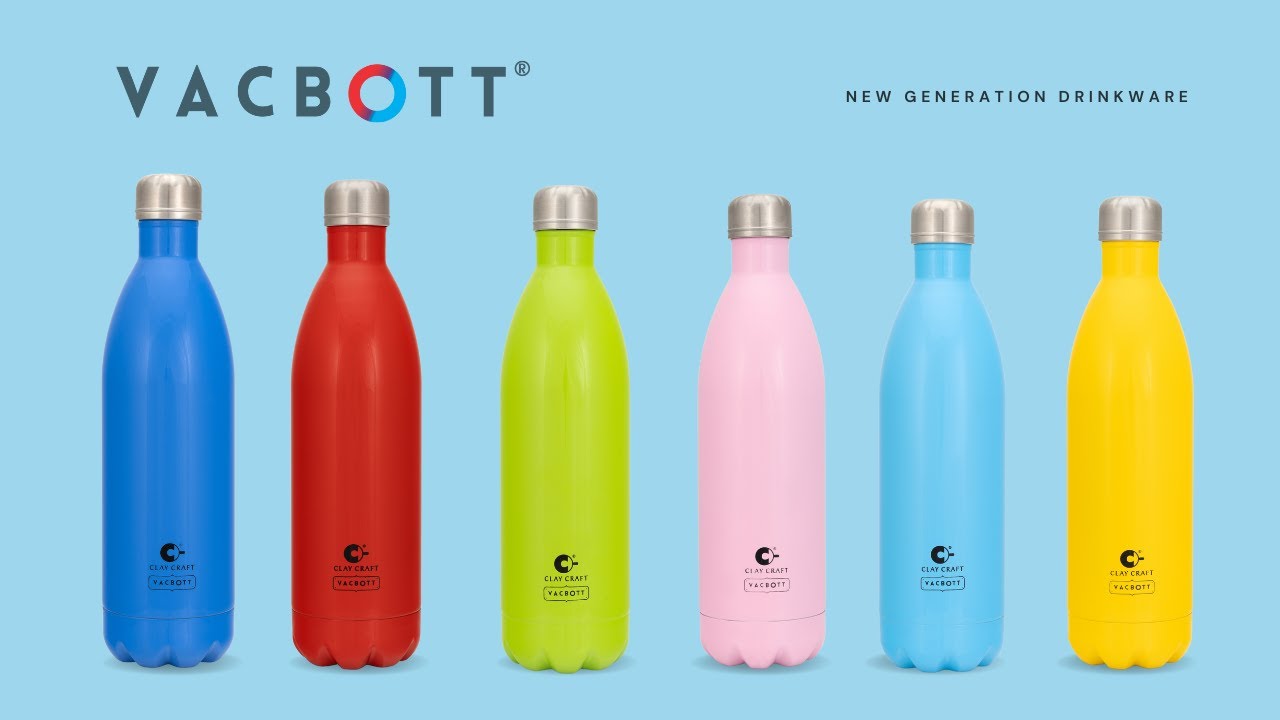 Clay Craft India - VACBOTT&reg; - Stark Bottles (Double Wall Vacuum Bottles) #madeinindia