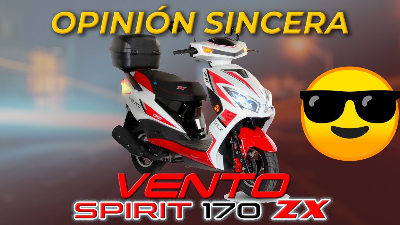 VENTO SPIRIT 170 ZX. Prueba y reseña. UNA SCOOTER CON RABIA Y AGRESIVA.