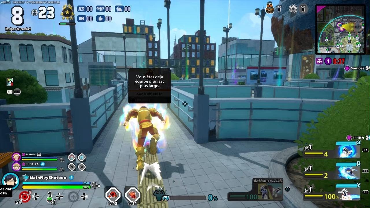 Deux games de My Hero Ultra Rumble!