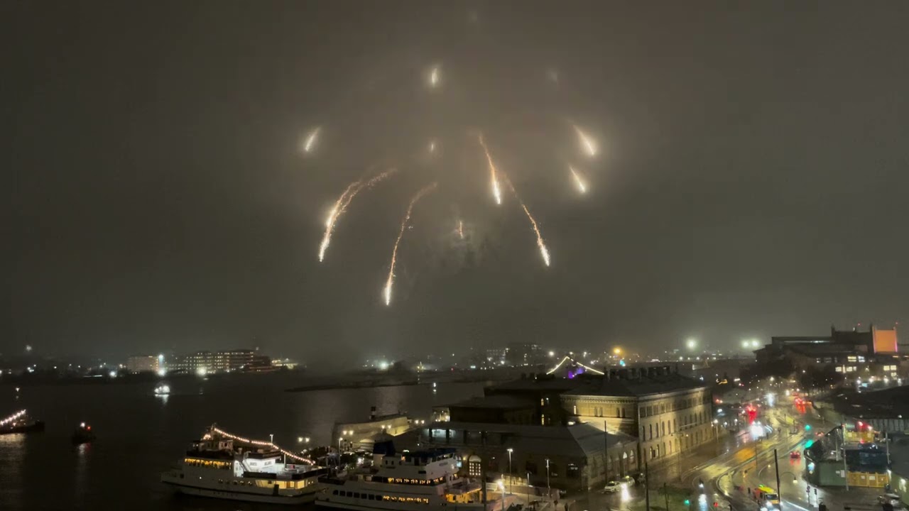 Fyrverkeri GP Nyårsfyrverkerier i Gbg 2024/2025