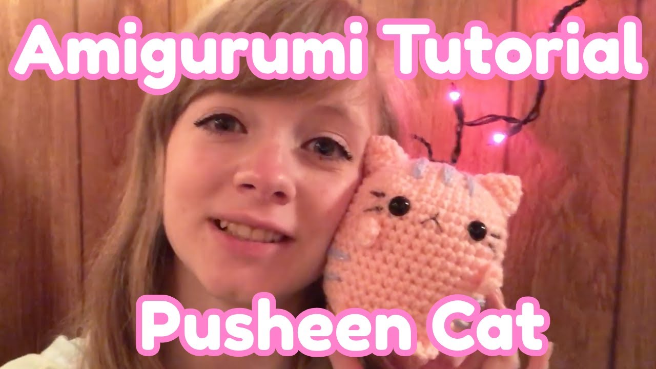 Amigurumi Beginner Tutorial - Pastel Pusheen Cat Crochet