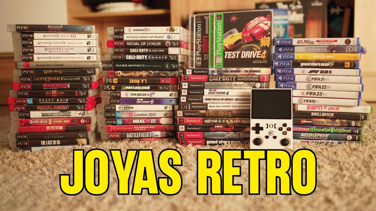 Todas mis compras de videojuegos retro de 2025