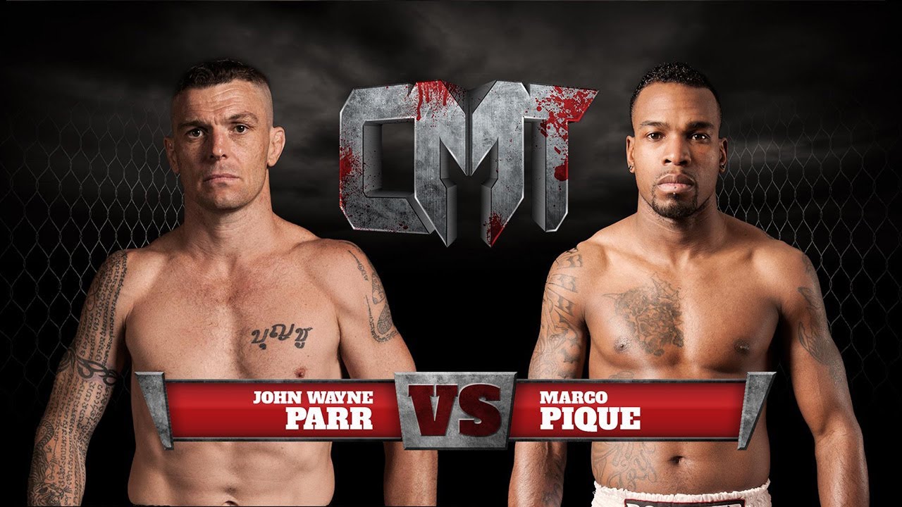 John Wayne Parr Vs Marco Pique - Caged Muay Thai 3