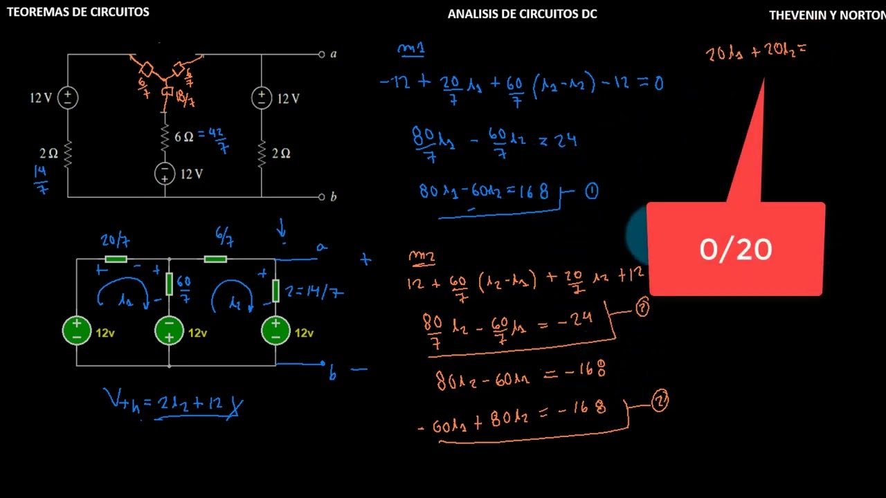 THEVENIN Y NORTON EJEMPLO14 CAPT 4 PARTE 41