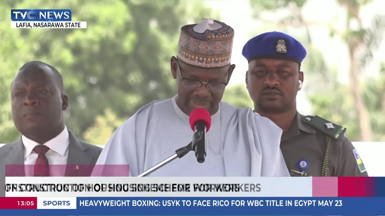 Gov. Sule Flags Off Construction Of Housing Scheme For Workers