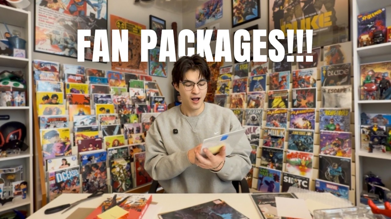 I Got Sent INSANE Comic Book Packages&hellip; | Day in the Life
