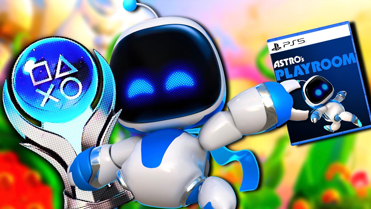 Шумиха вокруг Astro Bot сделала меня платиновой! Игровая комната Astro!