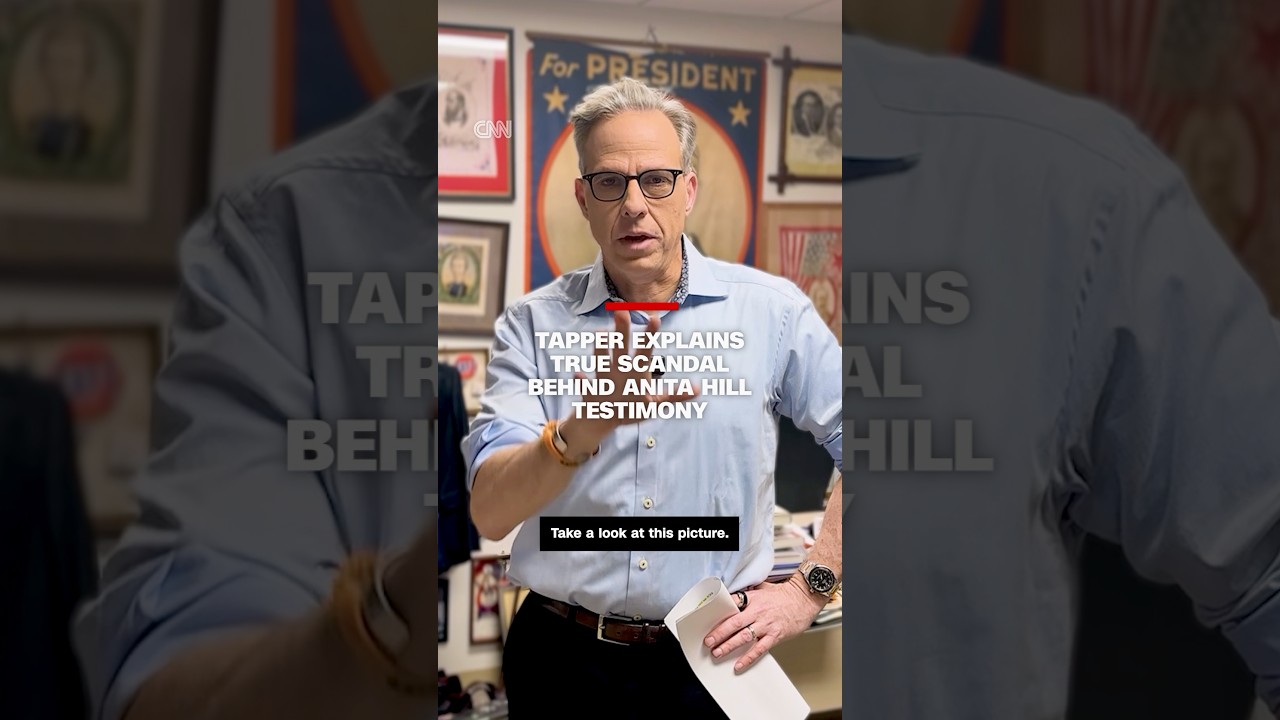 Tapper explains true scandal behind Anita Hill testimony