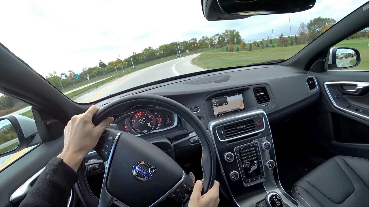 2018 Volvo V60 T6 AWD R-Design - POV Walkaround & Test Drive (Binaural Audio)