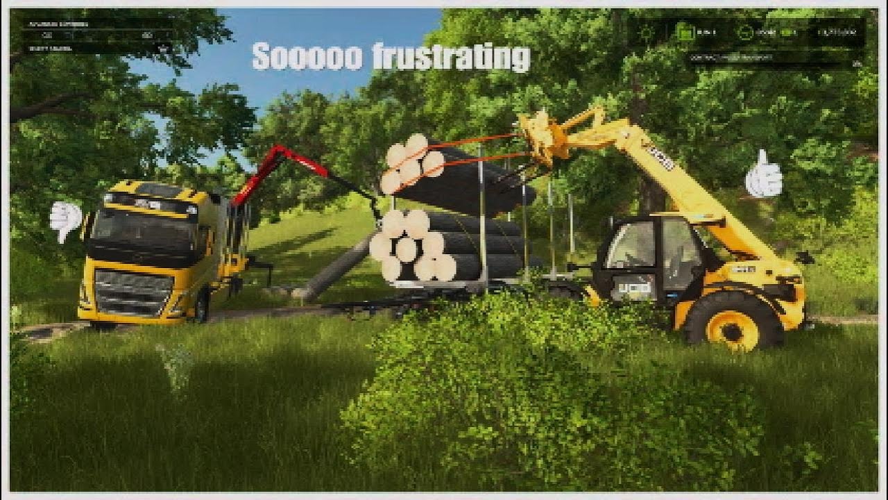FS25 Wood Transport Contracts, an easier Way