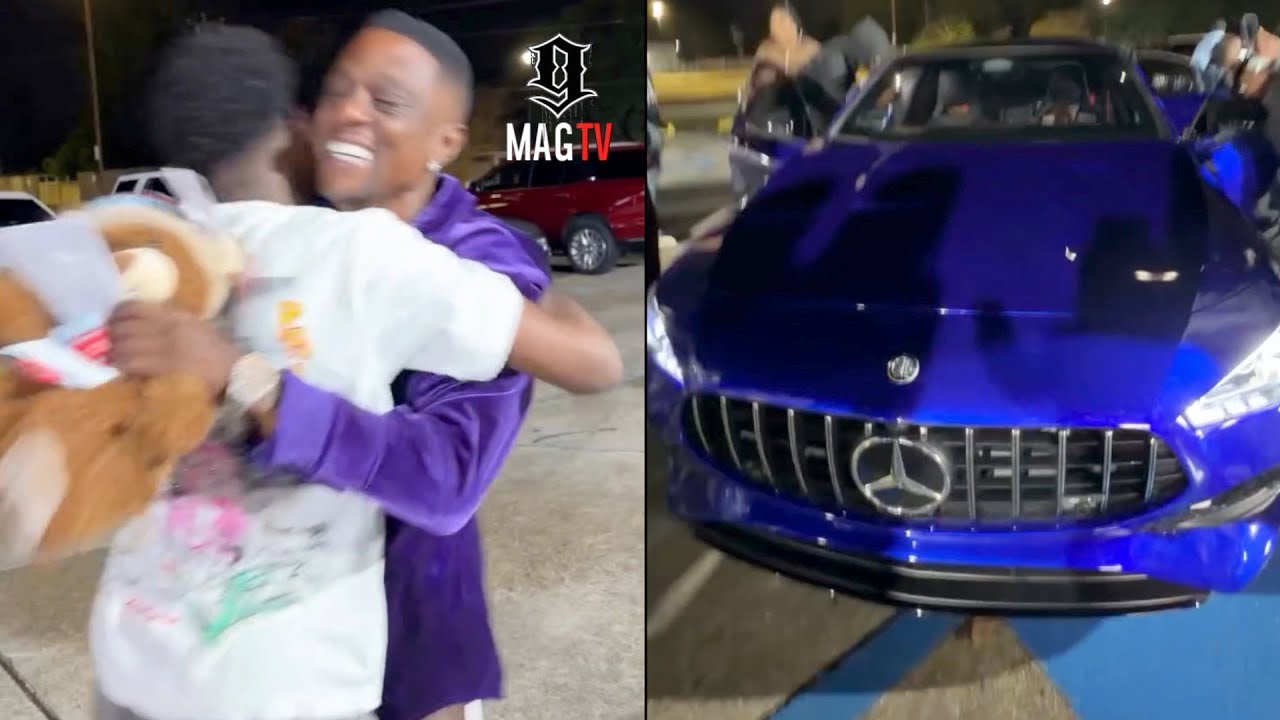 Буси удивил своего сына Эм-Джея на его 16-летие автомобилем Mercedes-Benz AMG! 🚙