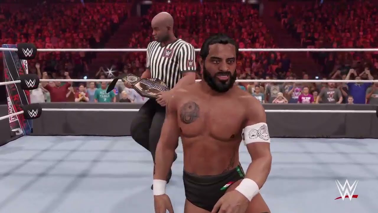 Who wins in the U.S title match Brian Kendrick vs Santos Escobar - WWE2K22