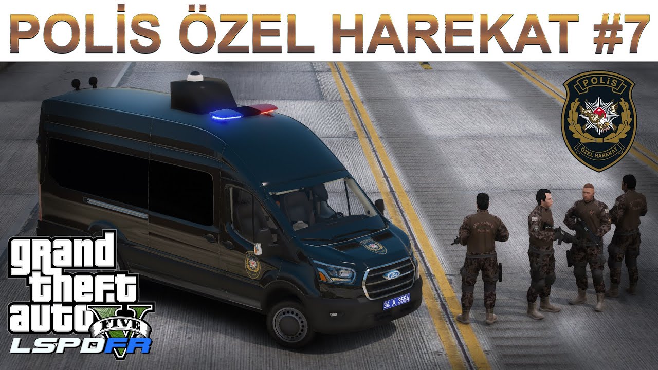 GTA 5 POLİS ÖZEL HAREKAT #7 | FORD TRANSİT | LSPDFR