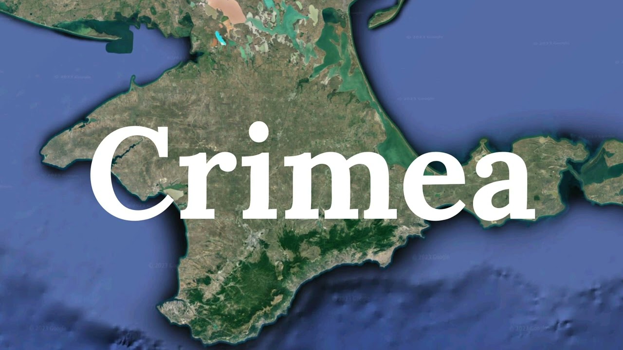 GEOGRAPHY OF CRIMEA in 1 minute 🗺️