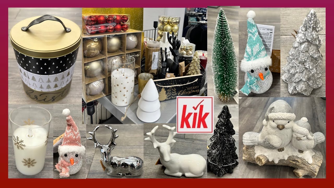 WEIHNACHTLICHE DEKORATIONSIDEEN VON KIK