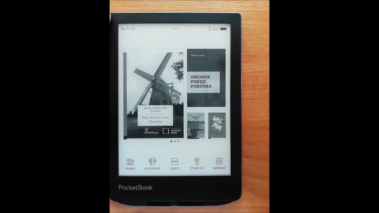 PocketBook Verse Pro  –  zakładki, zaznaczenia, notatki