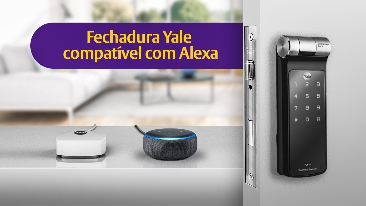 Essa é a FECHADURA MAIS CONECTADA do BRASIL! YALE YDF 40