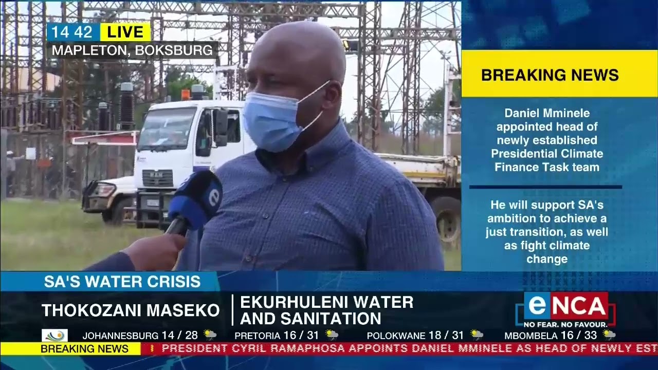 Power outage affects water supply in Ekurhuleni