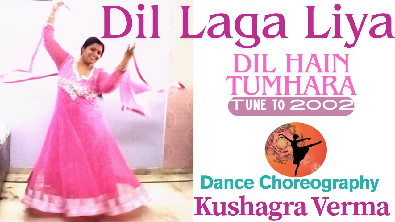 Dil 💖 Laga Liya | Dil Hain Tumhara (2002) | Easy Dance Steps Choreography | Kushagra Verma