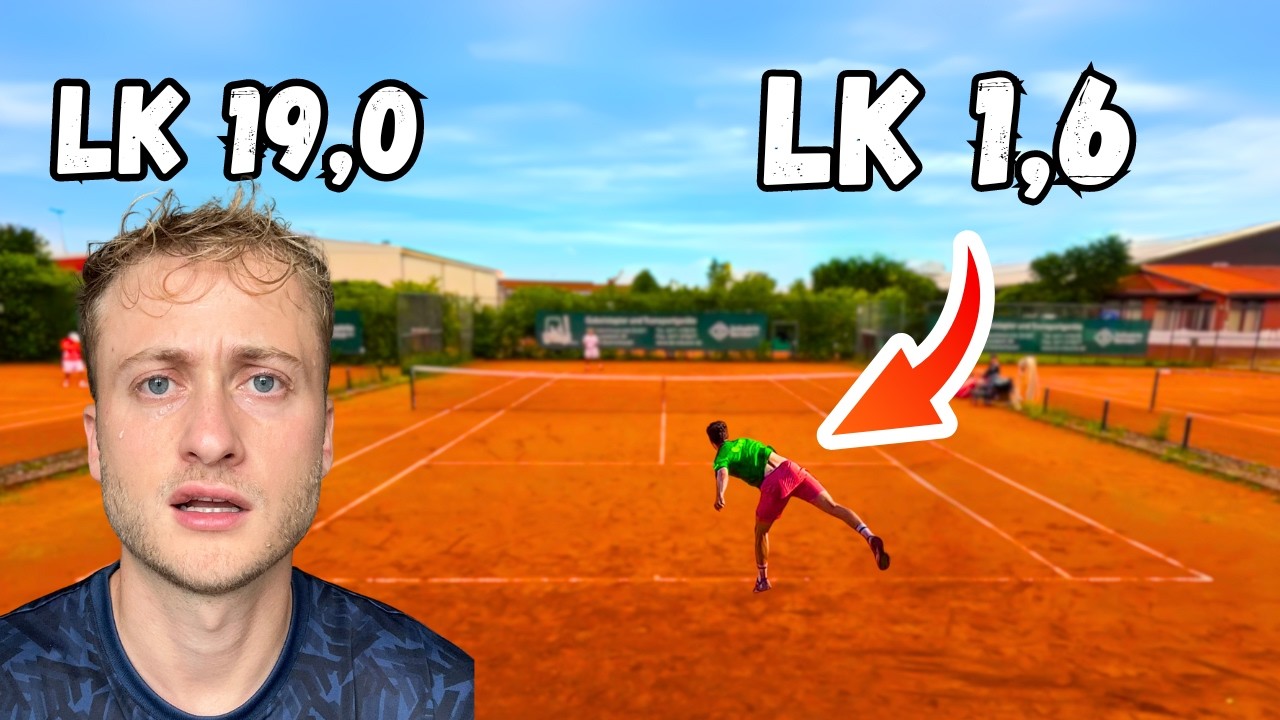 Ich spiele ein LK-Match gegen einen LK 1 Spieler