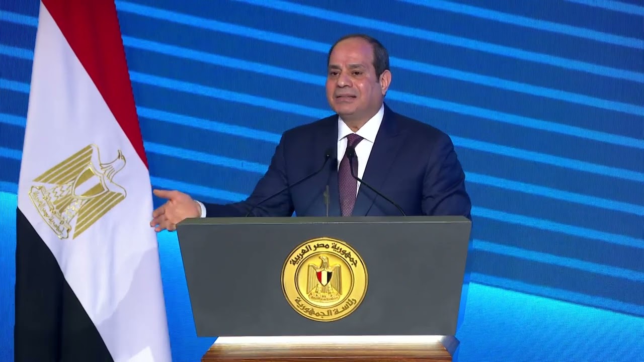 كلمة السيد الرئيس/ عبدالفتاح السيسى رئيس الجمهورية من إحتفال عيد الشرطة 71 عام 2023