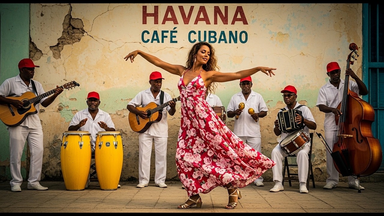 Café Cubano Music 🎷: Old Havana Charm & Vintage Café Jazz Flow