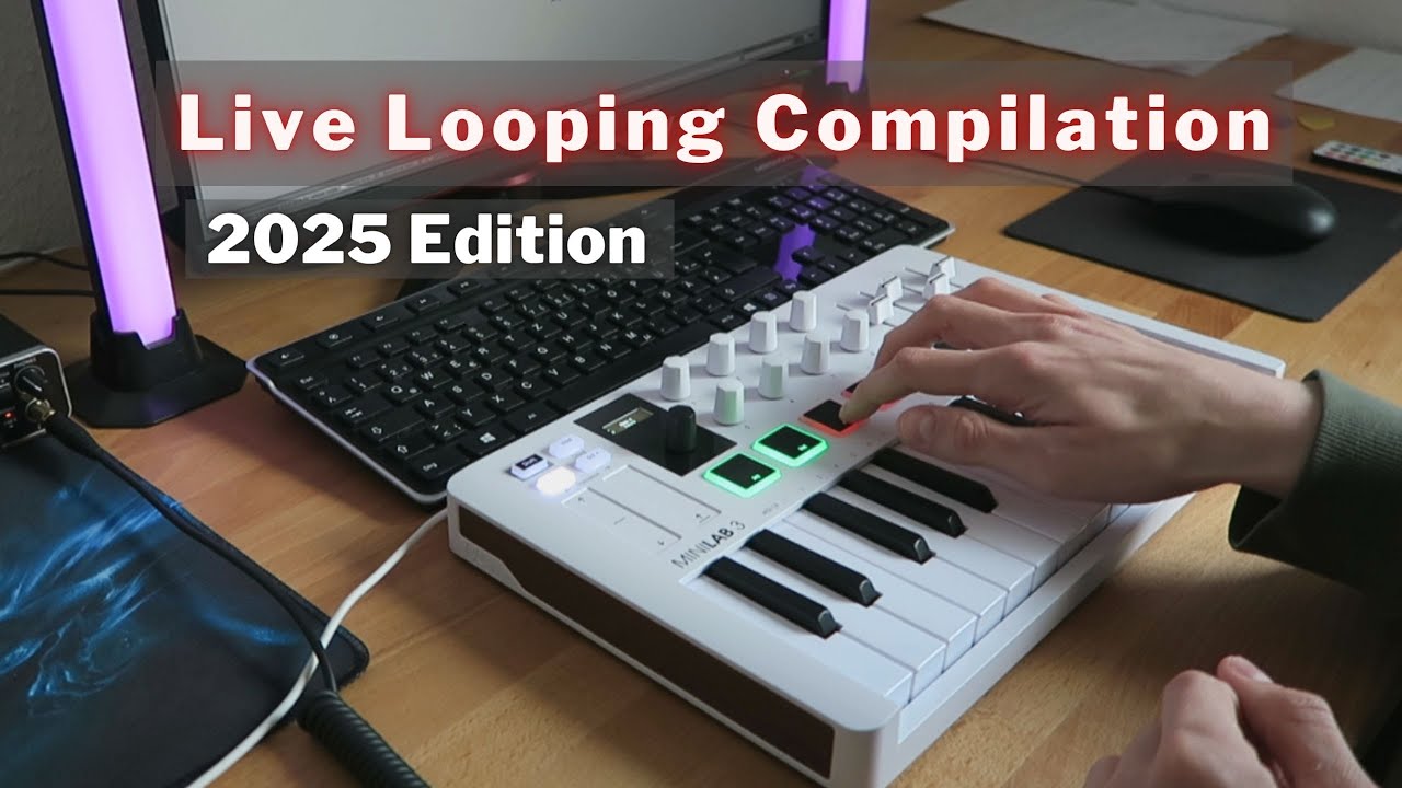 Every Live Looping Cover in 2025 l Compilation l MiniLab 3 & Ableton