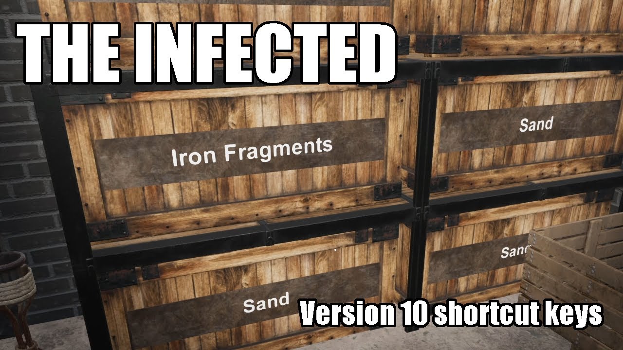 The Infected V10 Shortcut key tutorial