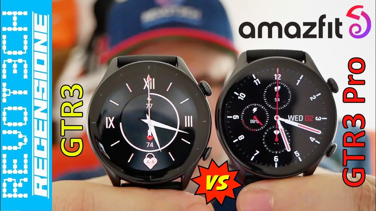 Amazfit GTR3 Vs GTR3 Pro: Recensione e Confrontone (dopo tanti BUG!)
