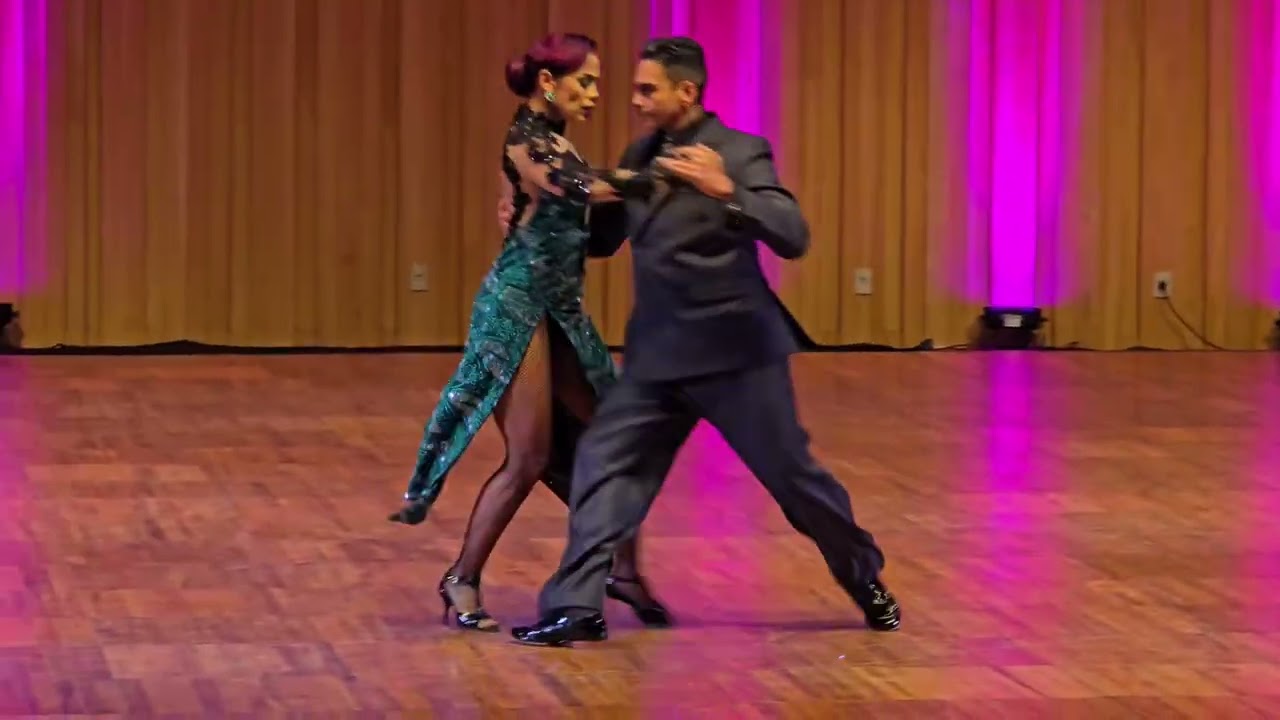 Tanya Gutierrez y Sebastian Avendaño. Mundial de Tango Buenos Aires 2025 . La Mariposa 🦋 