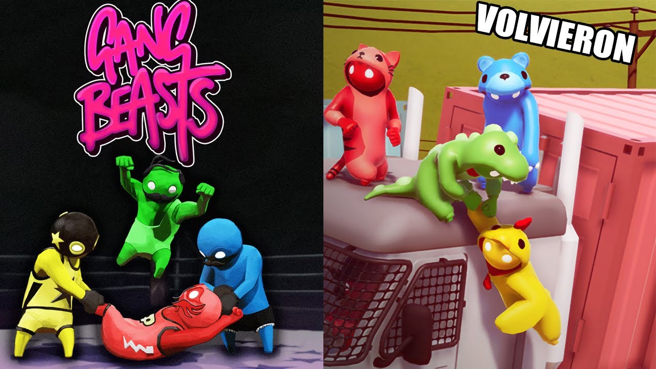 LAS PELEAS SE PUSIERON RARAS | Gang Beasts ft @xKiphu @xgaboj