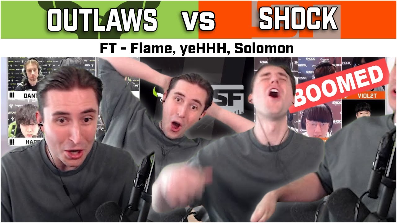 OWL Week 1 Companion Stream: Outlaws vs Shock - ft Flame, yeHHH, Solomon