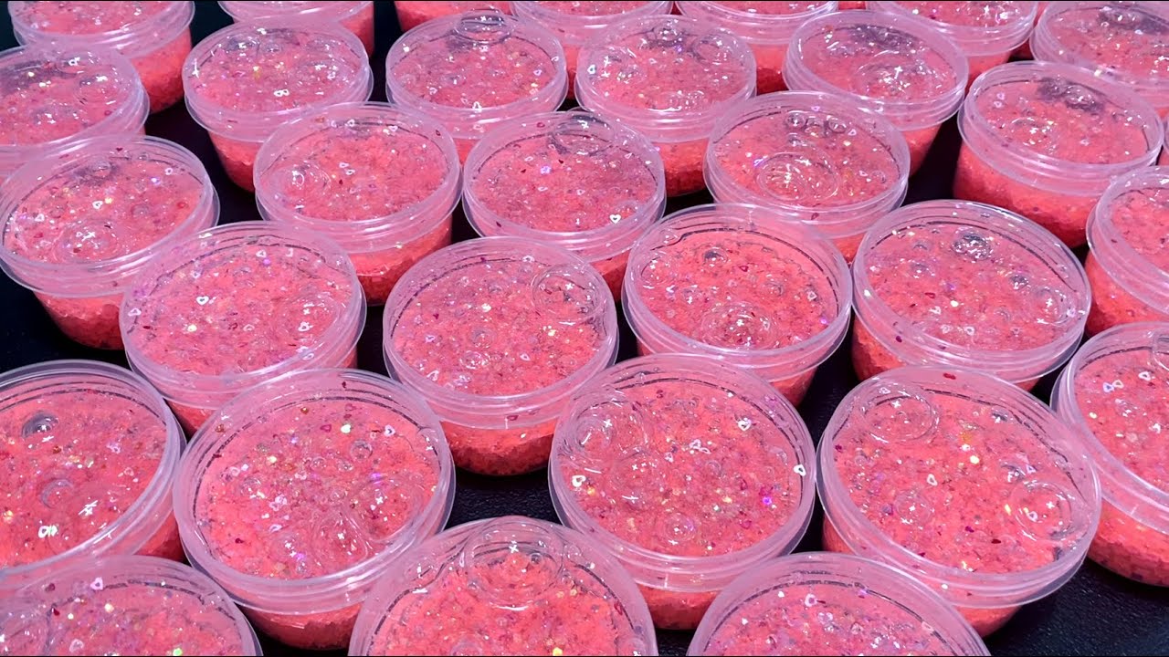 빈짱슬라임 브이로그&hearts;️ 슬라임 소분, 마켓 준비, 배송 보내기