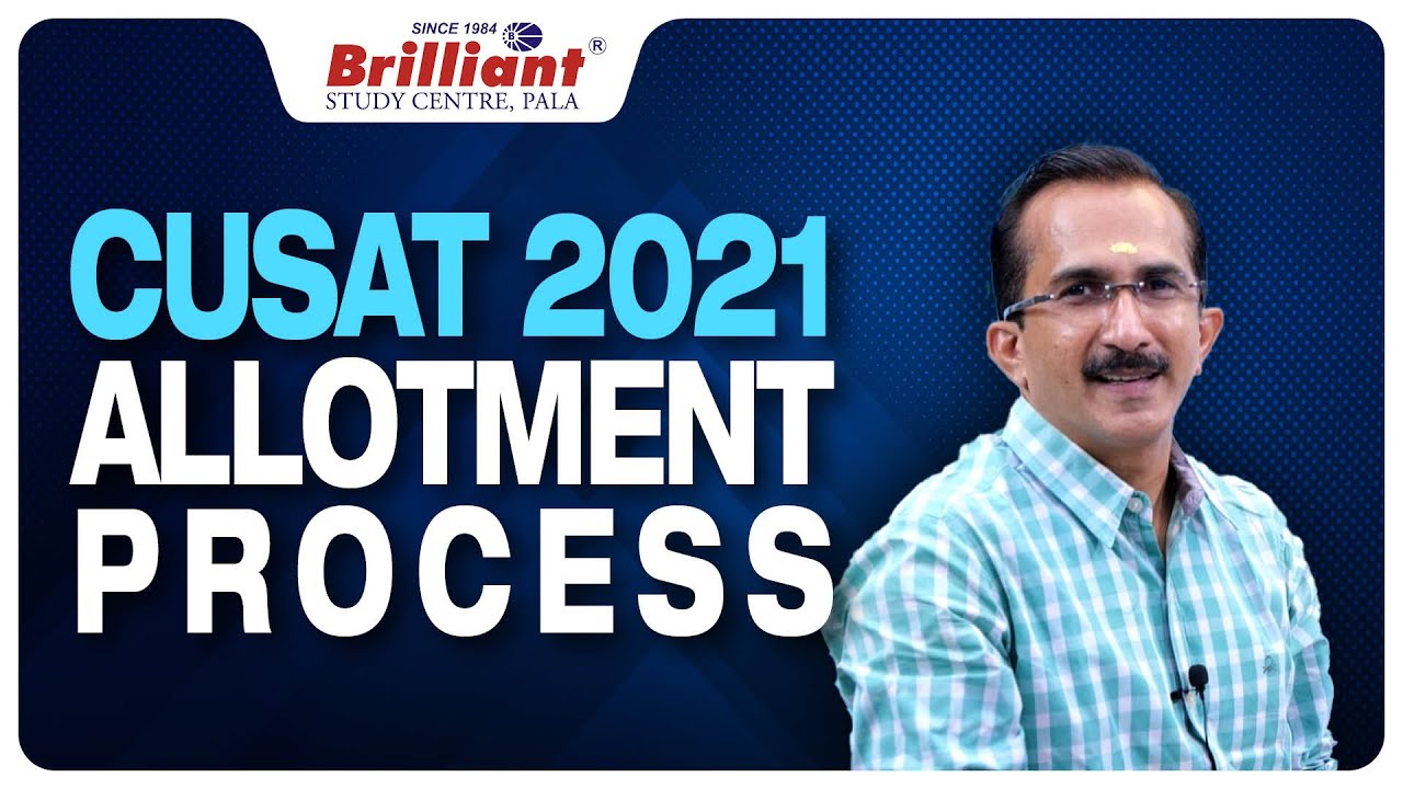CUSAT 2021 | Allotment Process