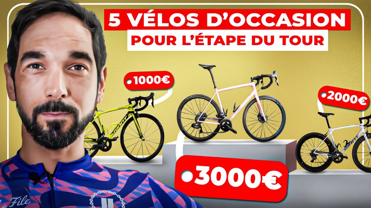5 vélos d'occasion pour l'étape du Tour! La Pause café du Poto Flo #46