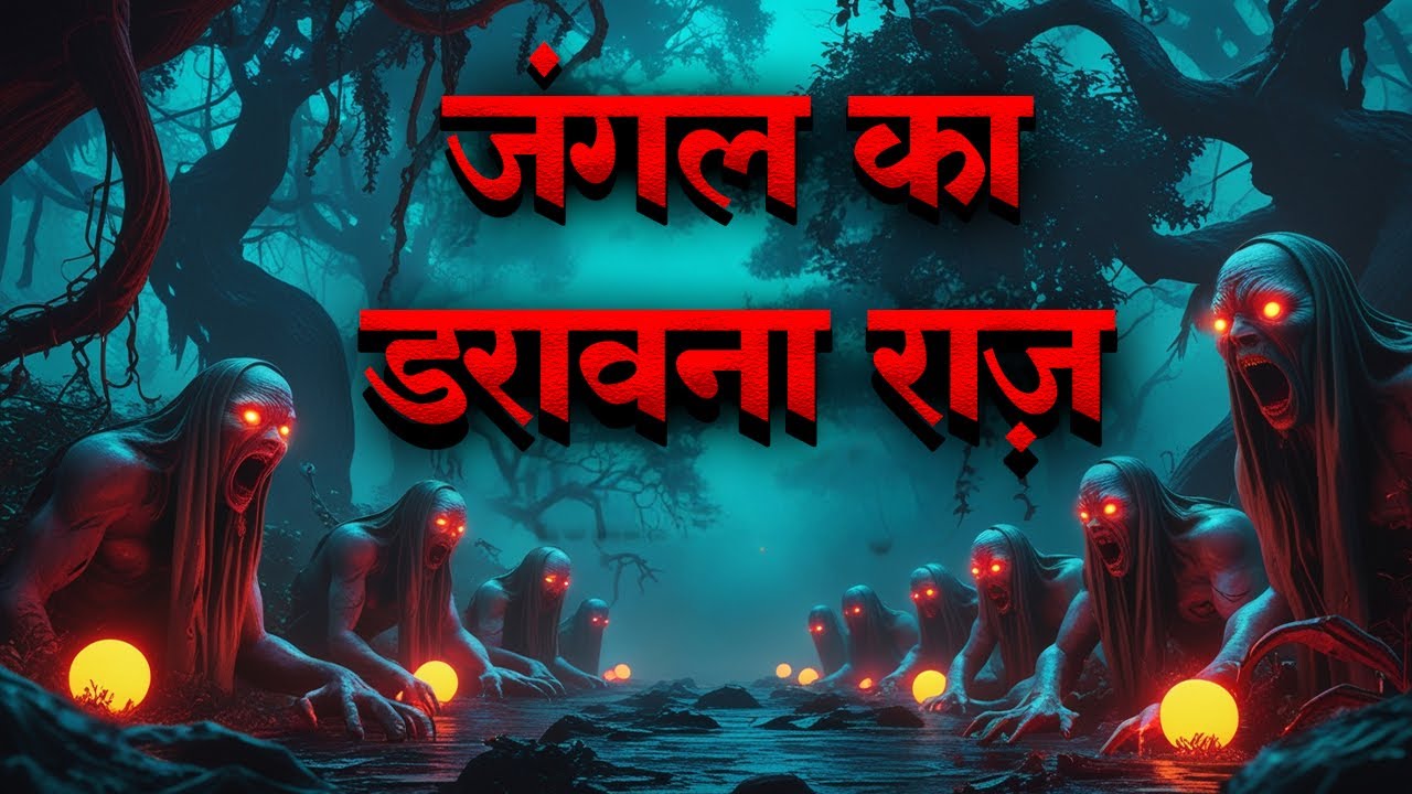 जंगल का डरावना राज़ | Scary Horror Stories | Haunted Jungle | Animated Horror Show | Darawani Kahani