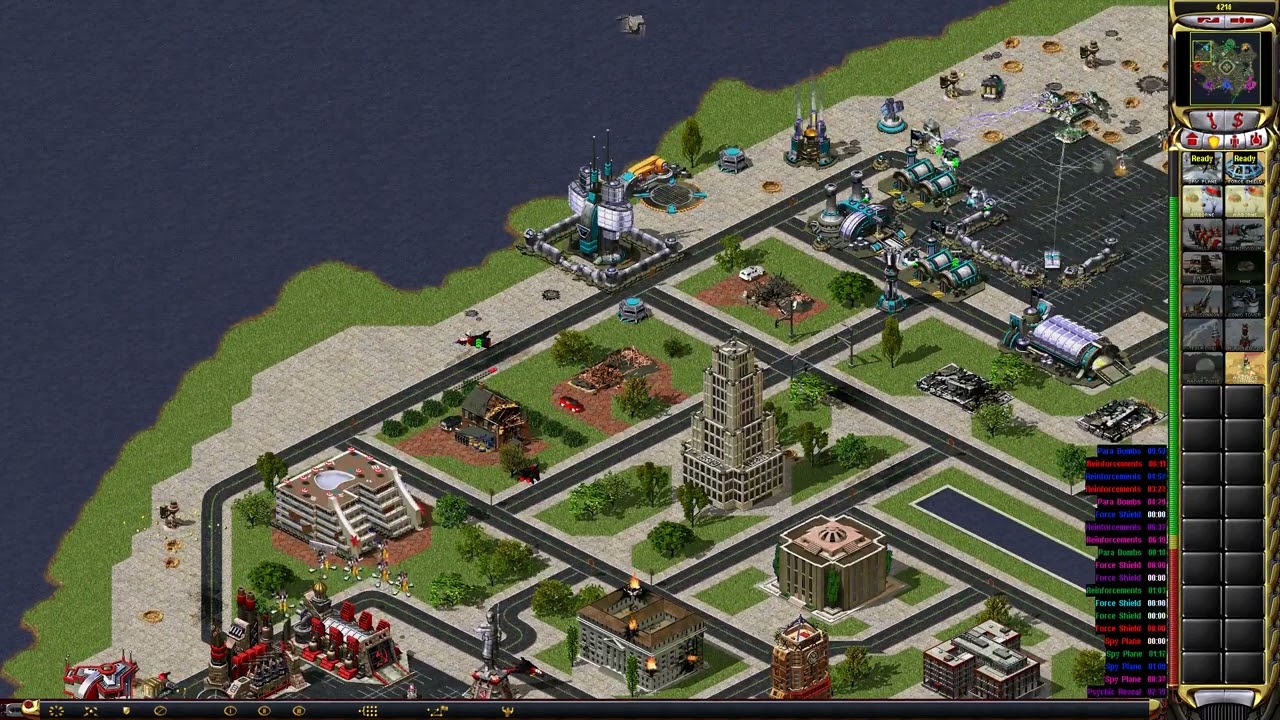 Red Alert 2 Yuri's Revenge Apocalypse mod v6.0 -  Soviets on 8P map, Navy vs Airforce