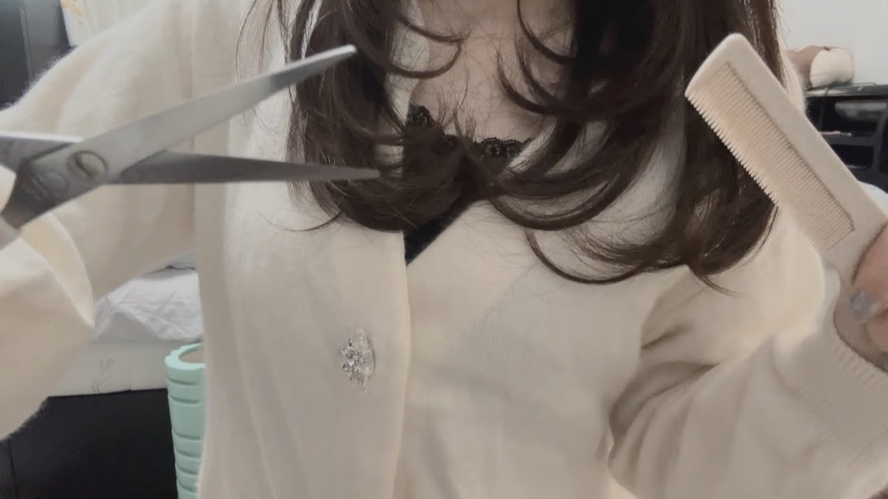 【ASMR】適当店員によるヘアカットロールプレイ✂️ hair cut 𝕣𝕠𝕝𝕖 𝕡𝕝𝕒𝕪
