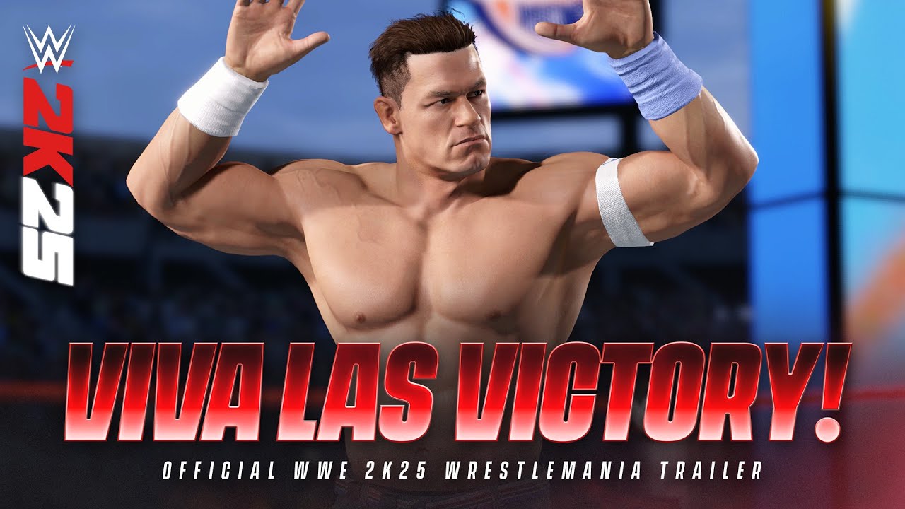 Viva Las Victory! Official WWE 2K25 WrestleMania Trailer | 2K