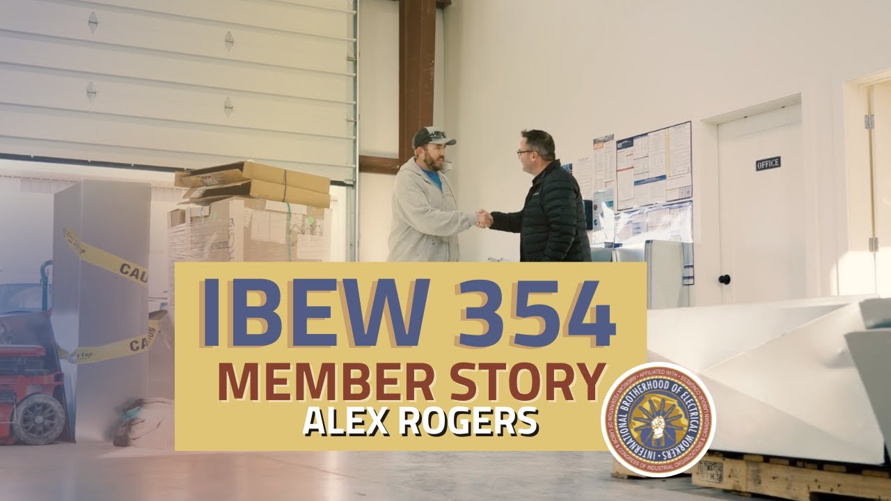 IBEW 354 Member Story: Alex Rogers