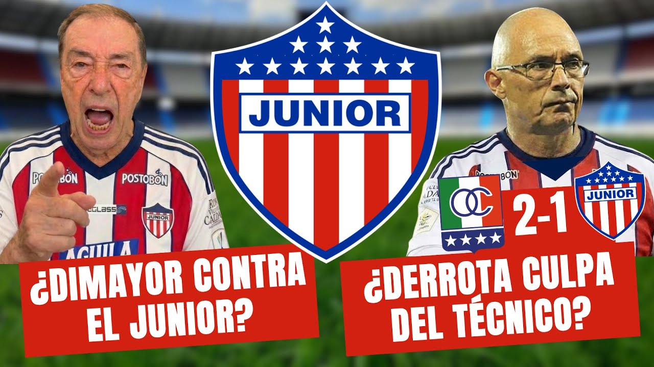 ¿DIMAYOR CONTRA EL JUNIOR? ¿DERROTA CULPA DE ARIAS? | Once Caldas 2-1 Junior | #100Tiburon