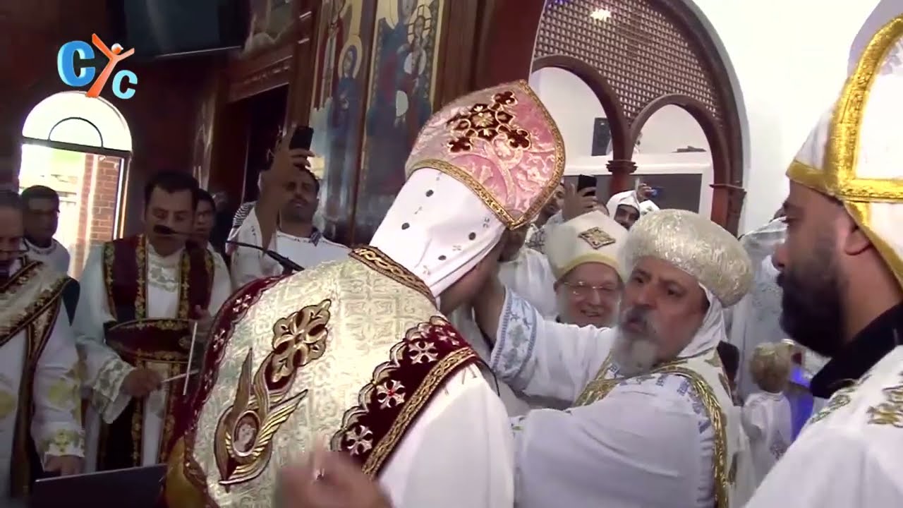 The Divine Liturgy of the Priesthood Ordination of Fr  Samuel Fanous and the Promotion of Fr  Jonath