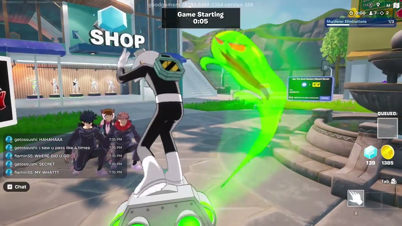 Fortnite Murder Mystery 3 if your Gamertag is in this video shout out to you dog love yall